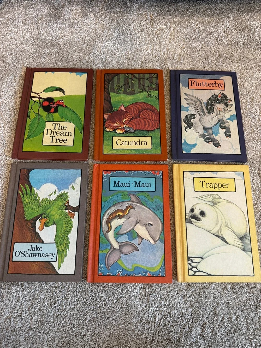 Vintage 1970’s Serendipity hardcover books by Stephen Cosgrove